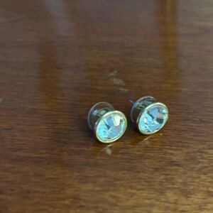 Kate Spade Crystal Stud Earrings in Gold - Women Jewelry